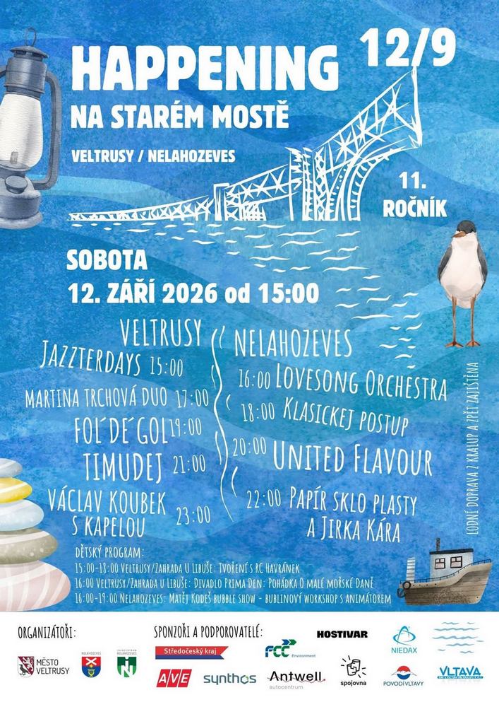 Happening na starém mostě